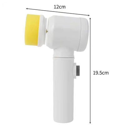 USB Rechargeable Kitchen Dishwashing Brush for Household Cleaning of Sink and Bathtub