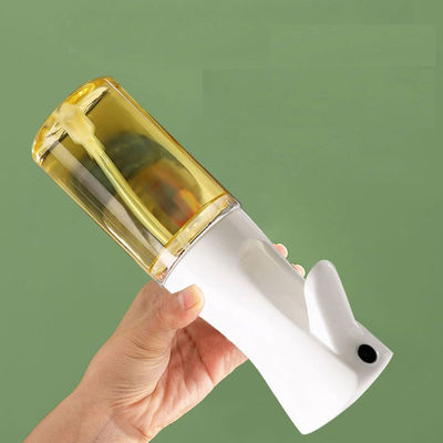 Stocked Portable Kitchen Plastic Glass Olive Oil Sprayer for Cooking Vinegar Dispenser
