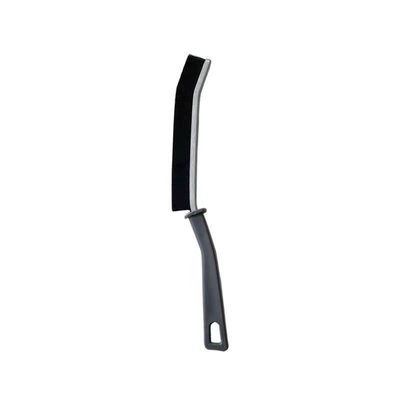Black Hard-Bristled Crevice Cleaning Brush for Deep Cleaning of Hard-to-Reach Corners