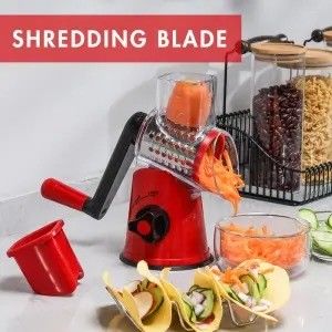 Sustainable Kitchen Stainless Steel Multi-function Manual Slicer for Fruits Vegetables