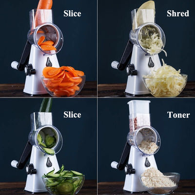 Sustainable Kitchen Stainless Steel Multi-function Manual Slicer for Fruits Vegetables