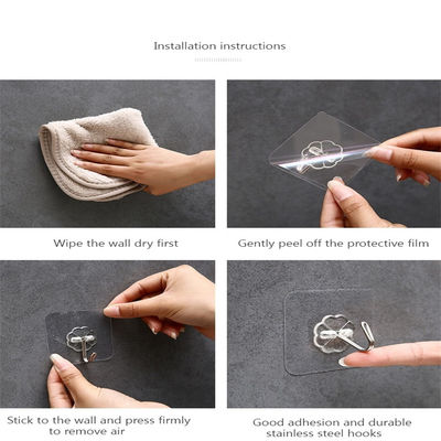 Solid Pattern Type Suction Door Hook for Sturdy and Dependable Wall Organization