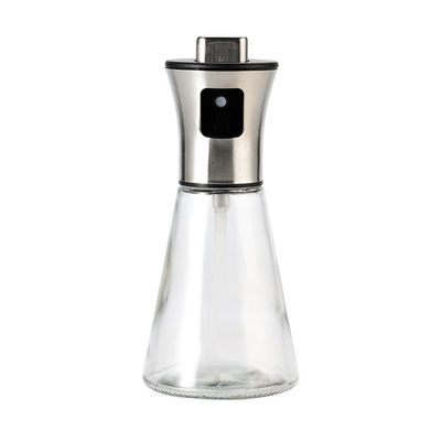 200ml Capacity Stainless Steel Oil Spray Bottle for Cooking and Outdoor Activities