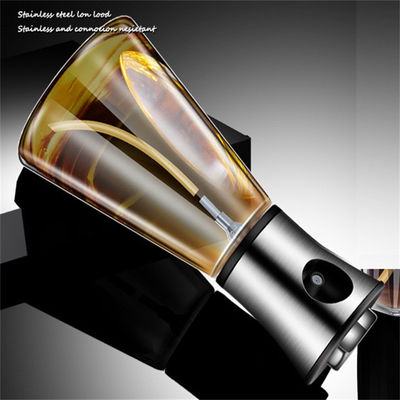 200ml Capacity Stainless Steel Oil Spray Bottle for Cooking and Outdoor Activities