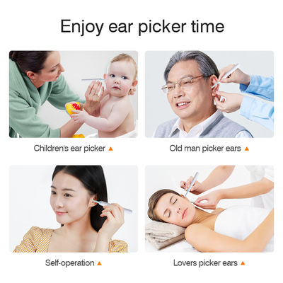 Electric Earwax Remover with Wireless Otoscope Camera and Rechargeable Battery