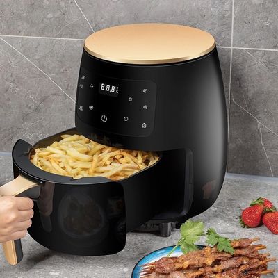 Function With Light Indicator 4.5L 6L Non-Stick Cooking Surface Air Fryer Without Oil