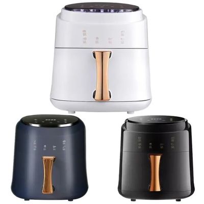 6L 3L Touch Screen Double Air Fryer Electric Deep Fryer Oven Smart Rack Without Oil Air Fryer Plastic