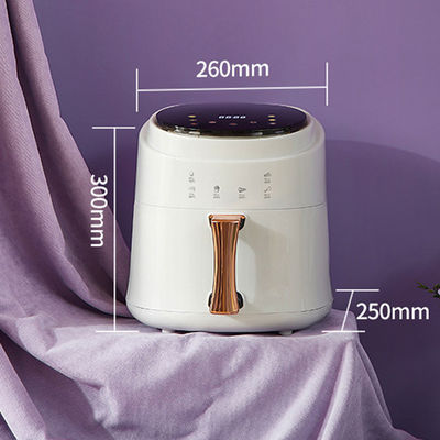 6L 3L Touch Screen Double Air Fryer Electric Deep Fryer Oven Smart Rack Without Oil Air Fryer Plastic