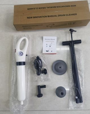 ABS rubber Drain Blaster Gun for High Pressure Toilet Plunger and Sink Pipe Dredging