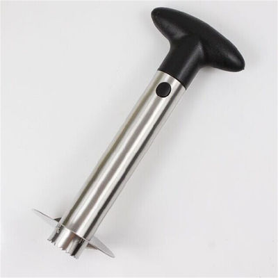 Black Manual Stainless Steel Fruit Slicer with Sharp Blade and Detachable Handle