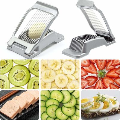 Egg Slicing Stainless Steel Wire Egg Slicer for Boiled Egg Cutter Dishwasher Safe