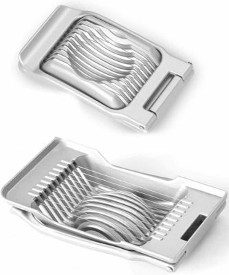 Egg Slicing Stainless Steel Wire Egg Slicer for Boiled Egg Cutter Dishwasher Safe