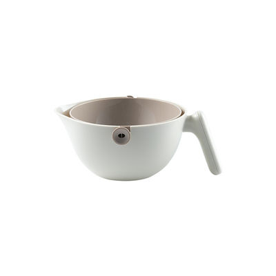Restaurant Double Layer Detachable Rotating Drainage Basket Plastic Bird Drain Basket