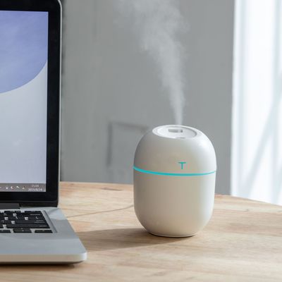 LED Night Light Ultrasonic Air Humidifier with Aromatherapy Function for Home and Car