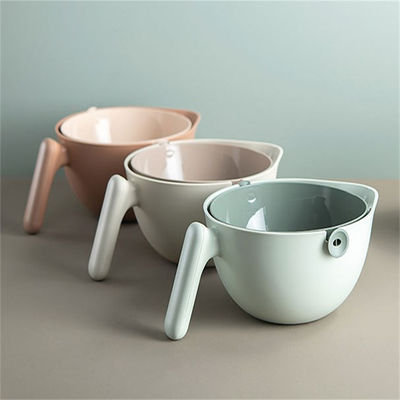 Restaurant Double Layer Detachable Rotating Drainage Basket Plastic Bird Drain Basket