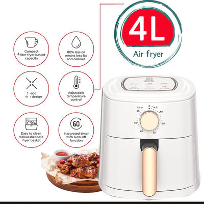 Commercial Electric Air Fryer for Kitchen Camping Picnic Party Cooking 4L Capacity