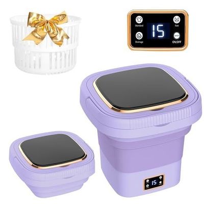 Portable Washing Machine for Deep Cleaning Shoes Foldable Automatic Type Mini Washer