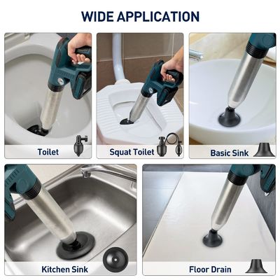 Unblock Sewage in a Flash with Our Electric Air Plunger Stocked and Accepting OEM/ODM