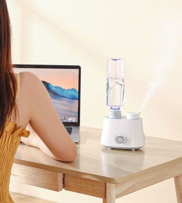 Silent USB Mini Portable H2O Water Bottle Spray Air Humidifier for Home Office Desktop