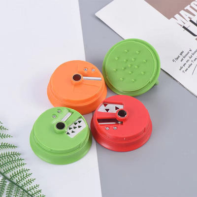 Spiralizer Coarse and Fine Julienne Slicing Set 3 In 1 Manual Vegetable Cutter for Orange