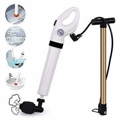 ABS rubber Toilet Plunger for High Pressure Drain Jet Air Blasting and Unclogging