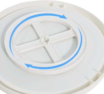 Plastic Kitchen Turntable Organizer for Spice Items and Fruit Placement Standing Type