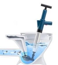 1kg ABS Rubber High Pressure Toilet Plunger Dredge Clog Remover Sewer Pipe Dredger