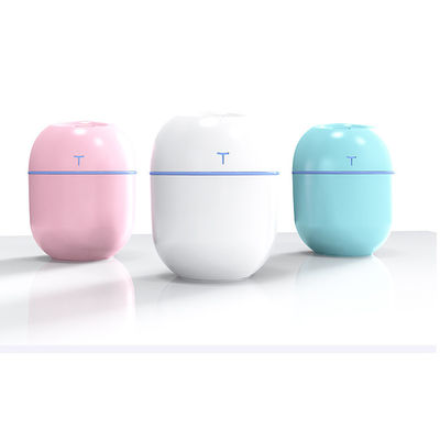 220ml Portable Ultrasonic Air Humidifier with LED Night Lamp and USB Aroma Diffuser