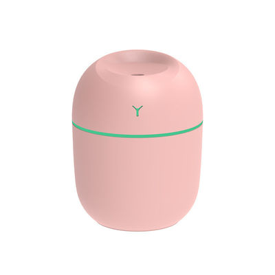 220ml Portable Ultrasonic Air Humidifier with LED Night Lamp and USB Aroma Diffuser