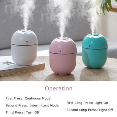 Home Colorful Bedroom Humidifier with Essential Oil Aromatherapy and LED Lights