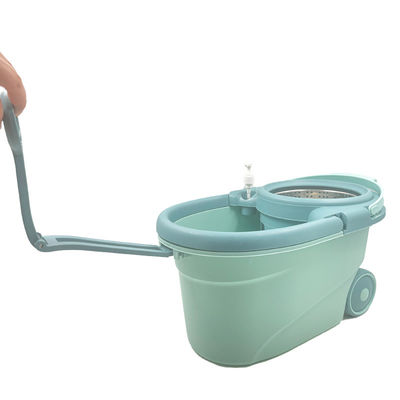 360 Degree Rotating Microfiber Spinning Mop and Bucket Set for Adjustable Cleaning