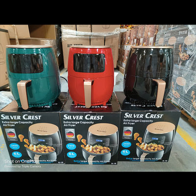 Small to Large Capacity Digital Electric Air Fryer with Oem Customized Silicone Liners