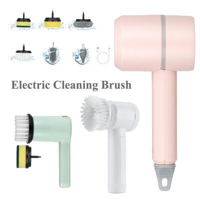 Free Sample Multifunctional Hand Free Electric Cleaning Brush for Kitchen and Bathroom