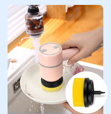 Free Sample Multifunctional Hand Free Electric Cleaning Brush for Kitchen and Bathroom