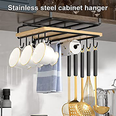 Stainless Steel Kitchen Storage Holders Racks Custom Logo Design Wall Cabinet Display