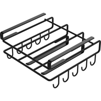 Stainless Steel Kitchen Storage Holders Racks Custom Logo Design Wall Cabinet Display