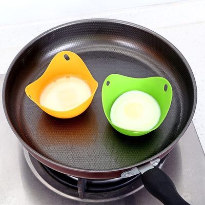 Silicone Egg Poaching Cups for Microwave Pot Cookware Sample Free sample Egg Tools