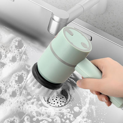 Electric Sink Brush 6 in 1 Handheld Bathtub Brush for Bathroom and Kitchen Cleaning