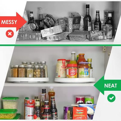 Small Plastic Non-slip Spice Rack for Kitchen Seasoning Sauce Vinegar Bottle Storage