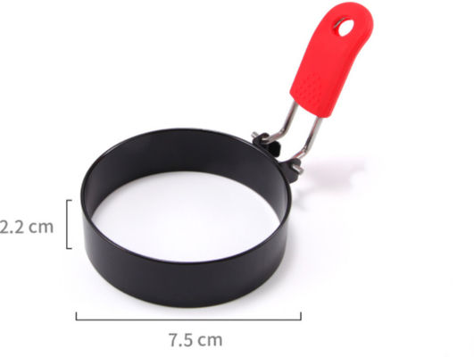 Home Kitchen Stainless Steel Egg Cooking Rings Pancake Mold for Frying Eggs and Omelet