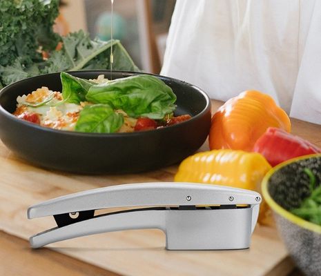 Free sample 2 in 1 Manual Garlic Press Mincer Kitchen Garlic Chopper Slicer Portable Garlic Grinding Crusher Masher Maker Vegetable Tools