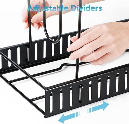 Functional Foldable Iron Rack for Kitchen Cutting Board Storage No-Punch Installation