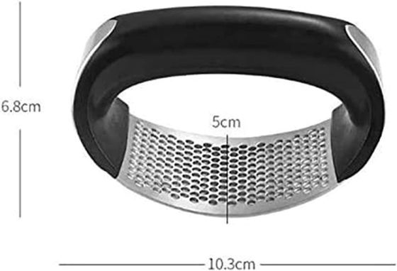 Custom Logo Fruit Vegetable Tools Stainless Steel Garlic Press Chopper Kitchen Gadget Tool