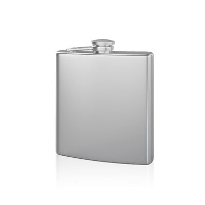 Leather Covered Stainless Steel Wine Flask for Men 8oz Outdoor Hip Flask Product size 93*122mm