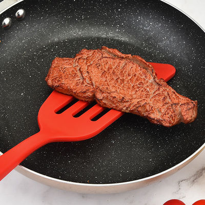 OEM/ODM Yes Silicone High Temperature Non-Stick Stir-Fry Spatula for Kitchen Cooking