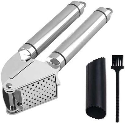 Garlic Masher Vegetable Pepper Ginger Squeezer Handheld Crushing Tool Kitchen Accessories