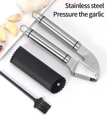 Garlic Masher Vegetable Pepper Ginger Squeezer Handheld Crushing Tool Kitchen Accessories