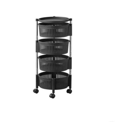 Efficiently Organize Your Kitchen Cabinet with 4-Layer Multifunctional Pantry Storage