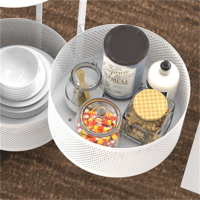 Sustainable Kitchen Storage 3/4/5 Layers Rotating Vegetable Shelving for a Greener Home