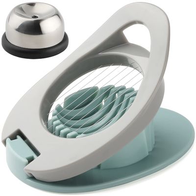 Stainless Steel Egg Slicer Cutter for Boiled Eggs Manual Egg Cutting Wire 12*8.3*3.2cm